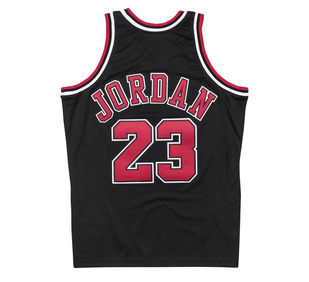 Michael Jordan Autographed '97-'98 Alternate Black Bulls Jersey