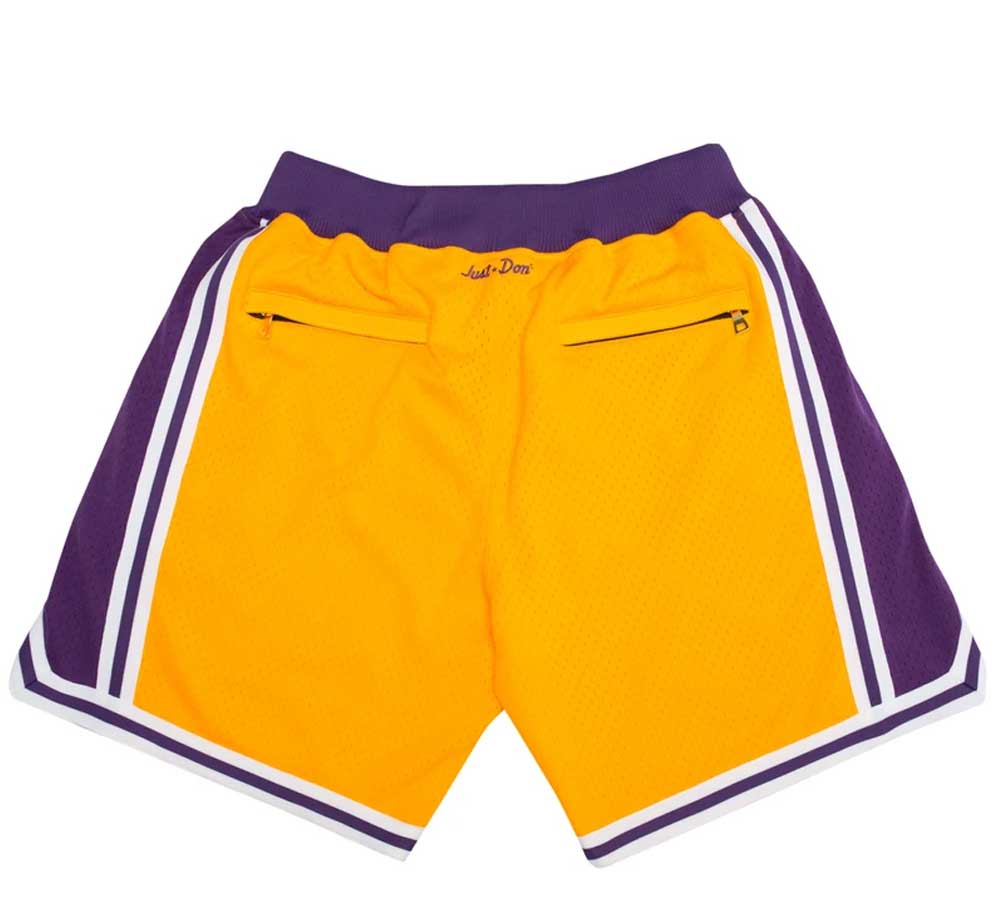 JUST DON Los Angeles Lakers 96-97 Stitched Shorts