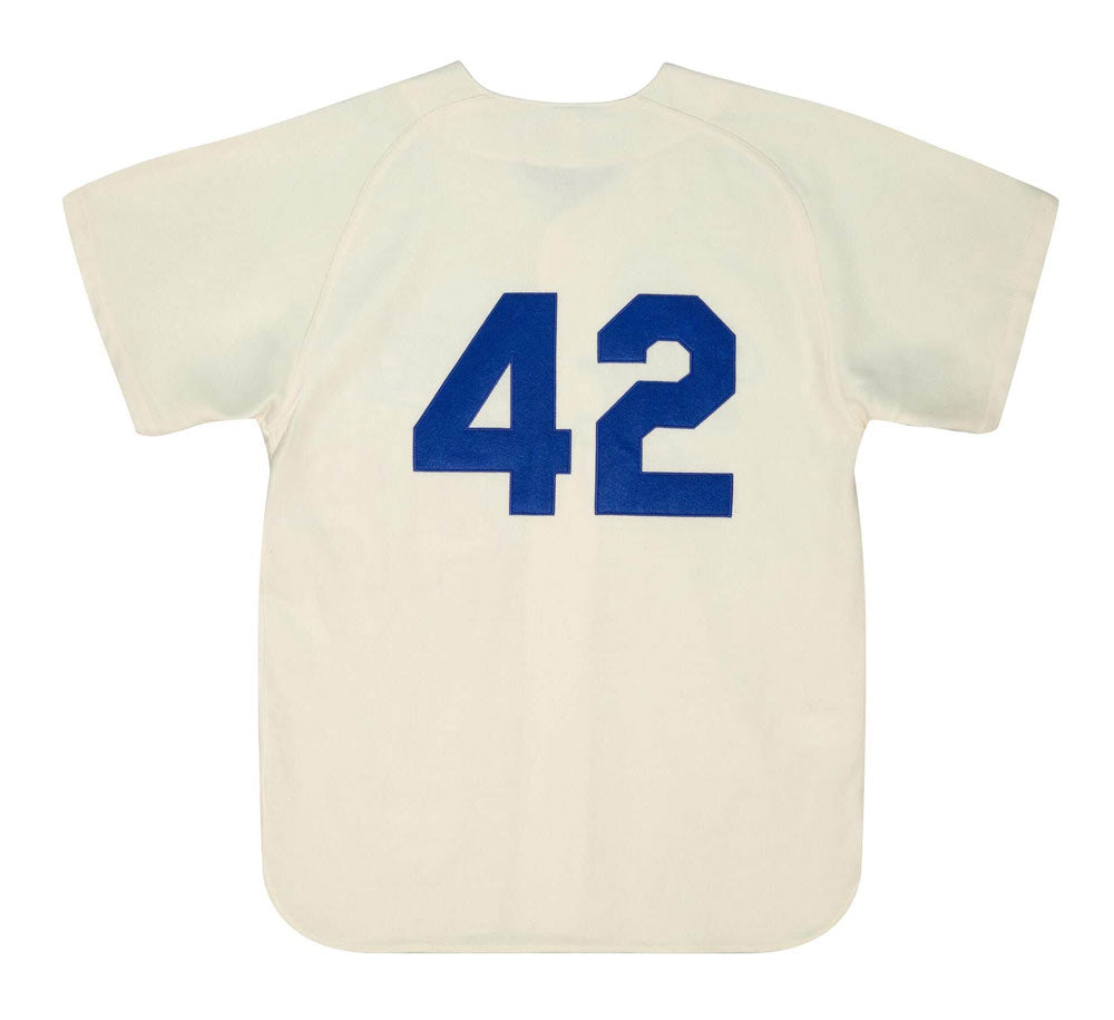 Authentic Jackie Robinson Brooklyn Dodgers Home 1955 Jersey - Shop
