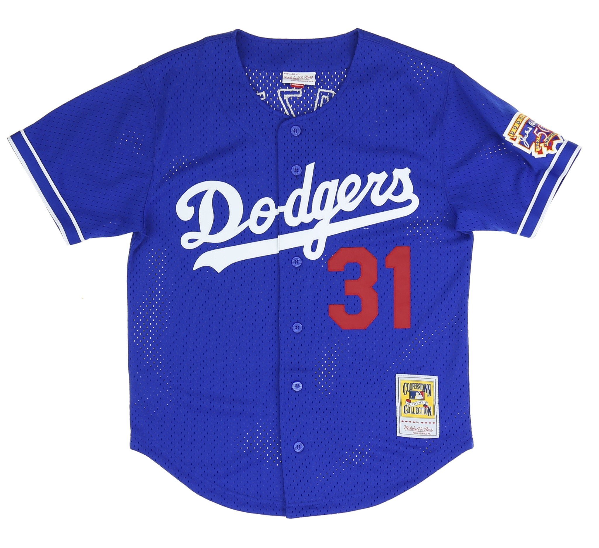 Mitchell & Ness Authentic Mike Piazza Los Angeles Dodgers 1997 Jersey – DTLR