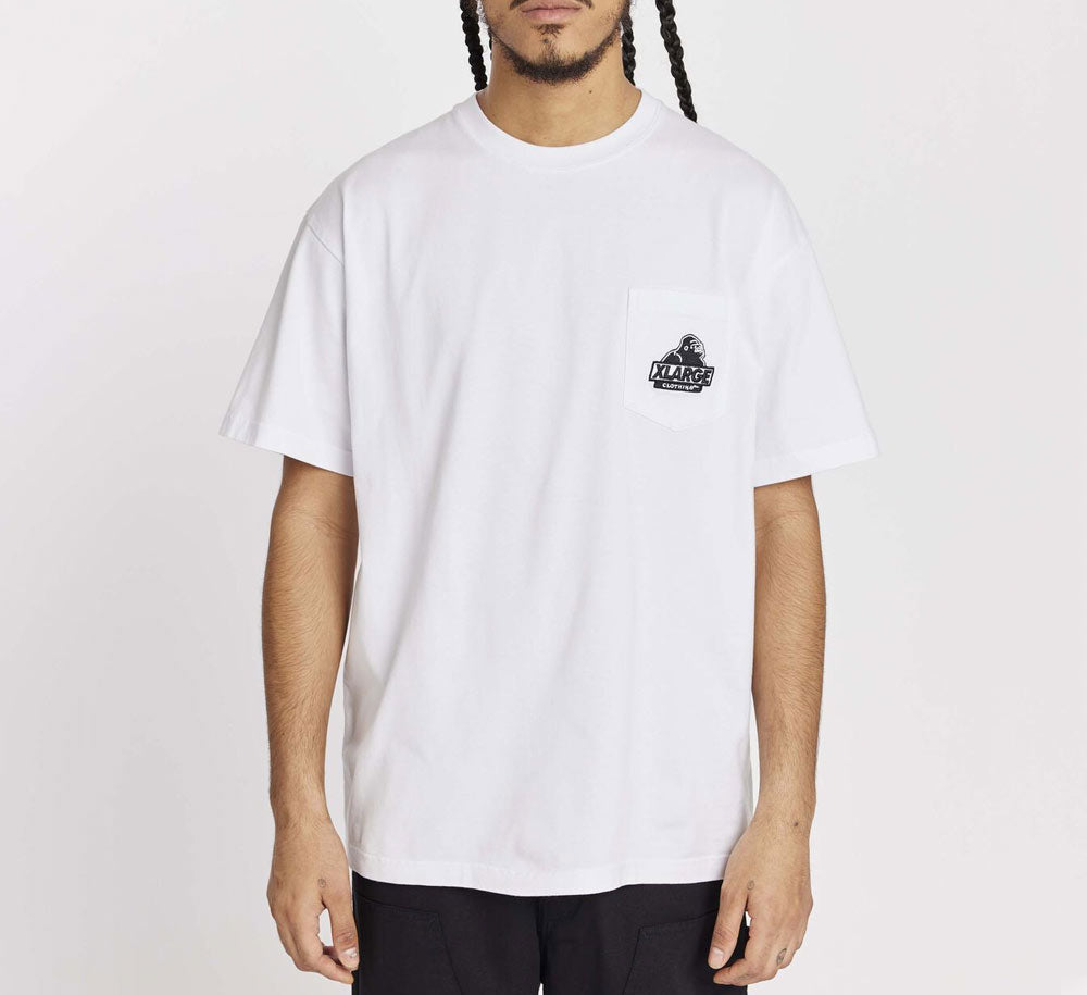 EMBROIDERED SLANTED OG S/S POCKET TEE