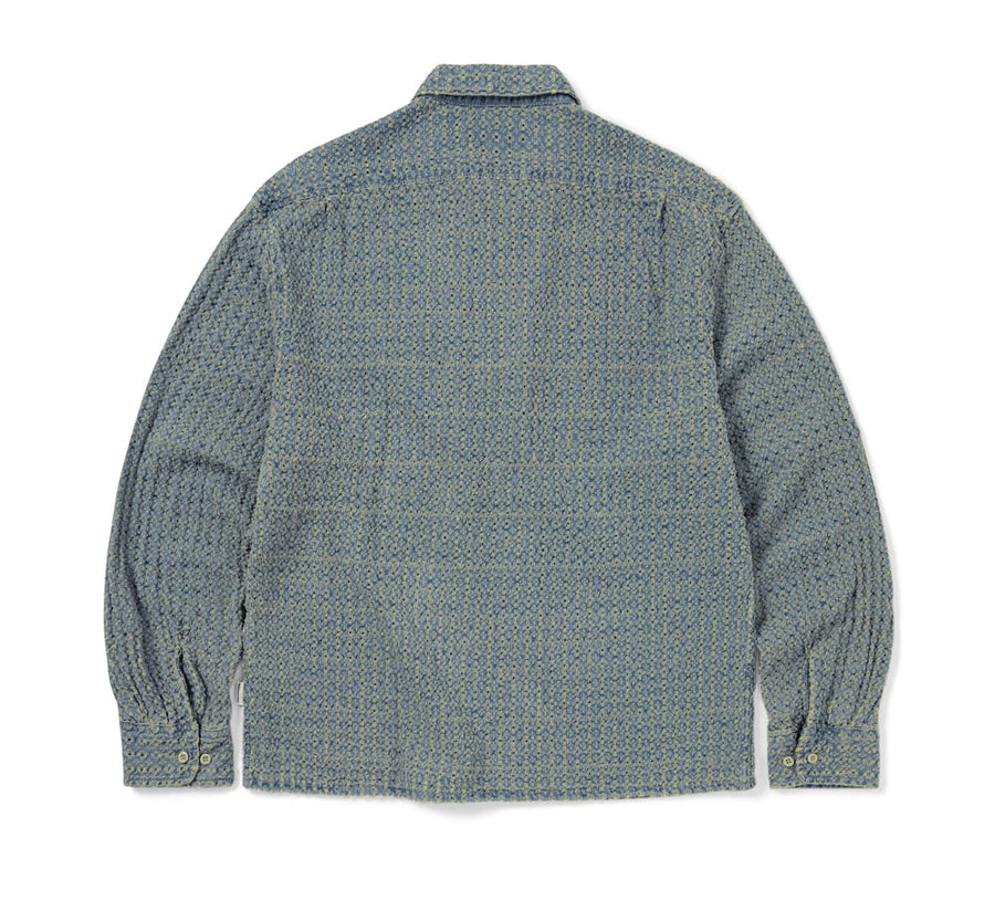 Damaged Denim Shirt L/S Shirt