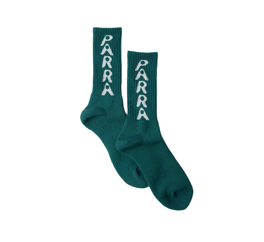 Hole Logo Crew Socks