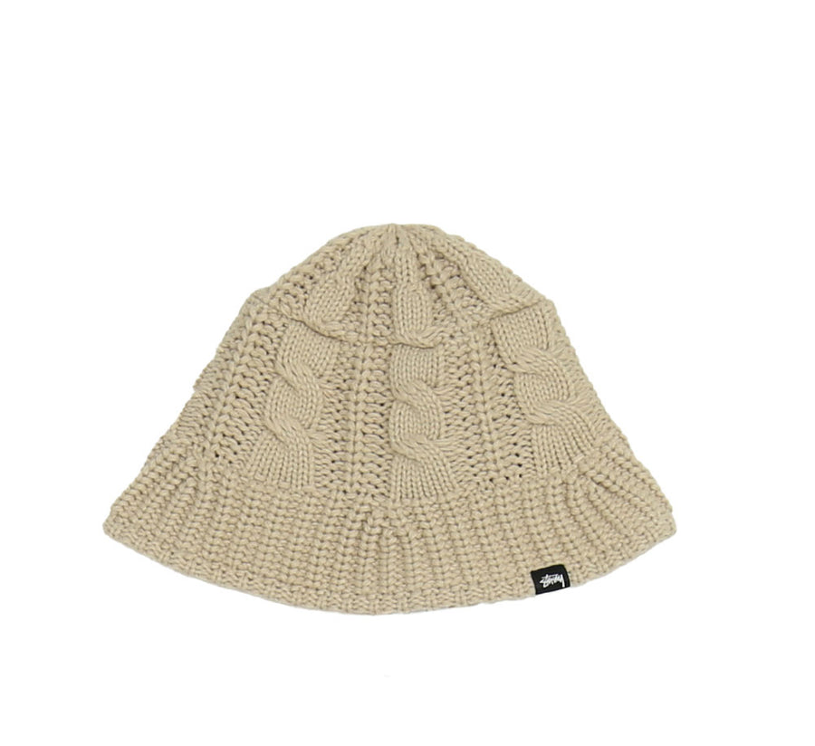 Cable Knit Bucket Hat