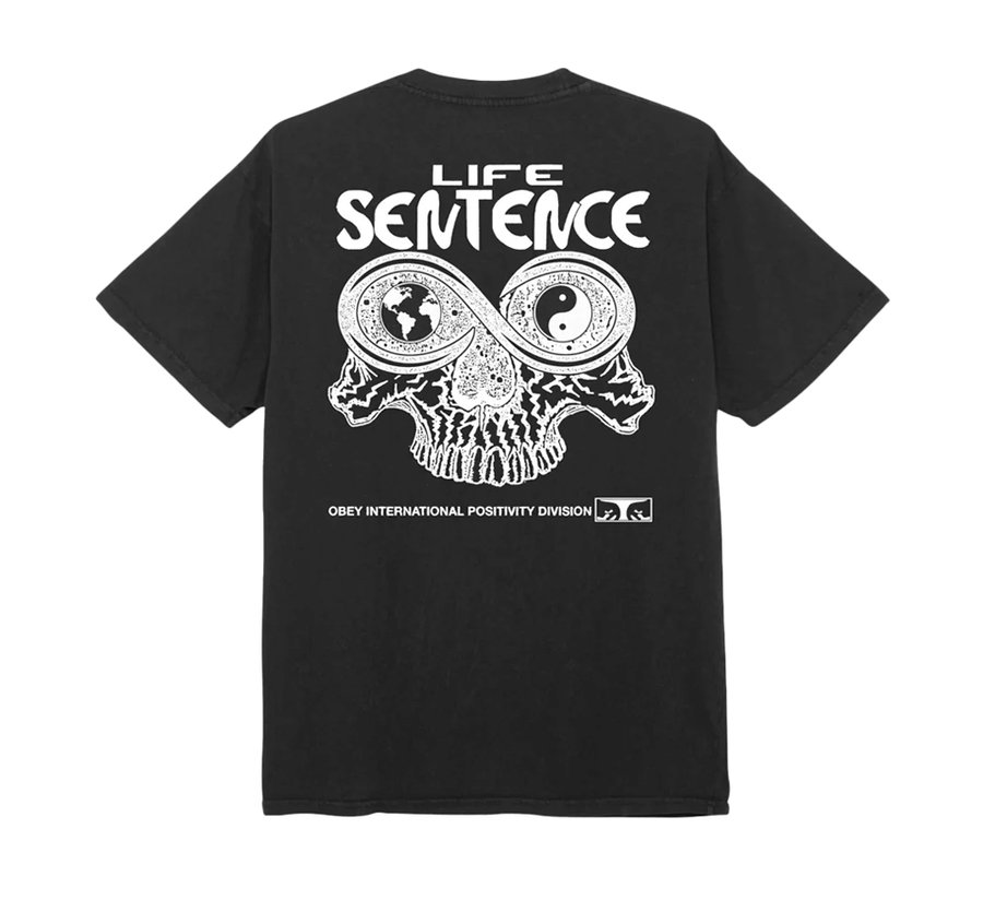 Obey life sentence Pigment Tee