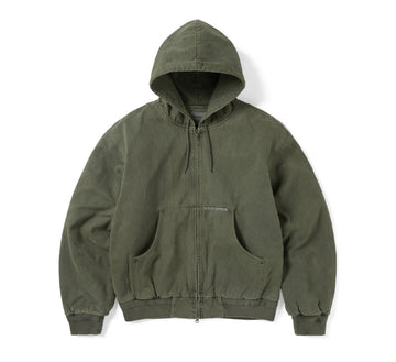 Overdyed Hooded Jacket