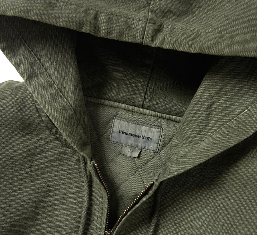 Overdyed Hooded Jacket