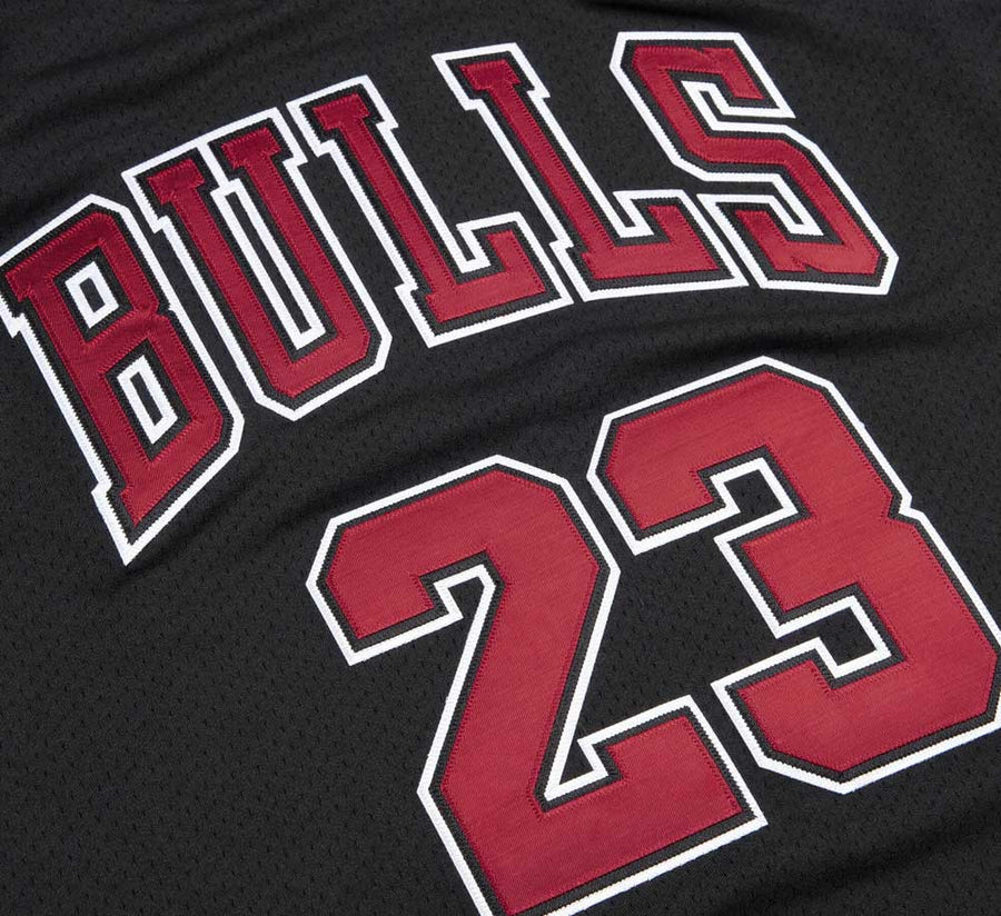 Michael Jordan Black Mitchell & Ness Chicago Bulls 1997-98