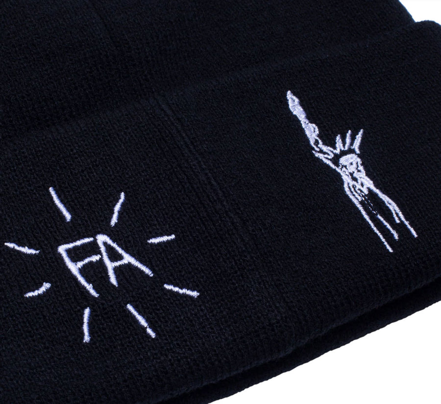 SKETCHY CUFF BEANIE