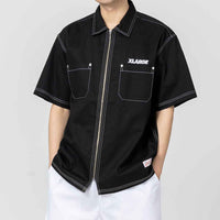 STANDARD LOGO ZIP WORK SHIRT